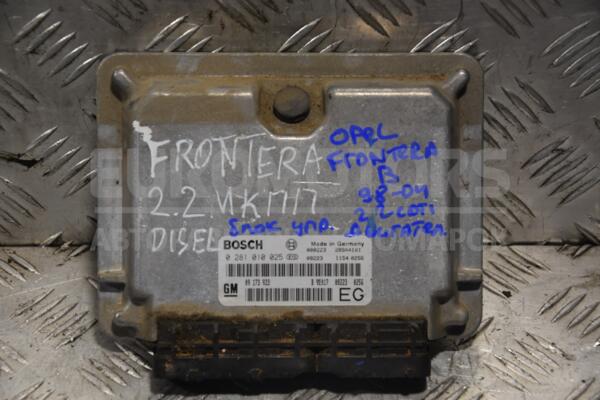 Блок керування двигуном Opel Frontera 2.2cdti (B) 1998-2004 0281010025 169231 - 1