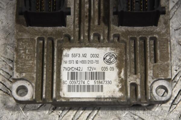 Блок управління двигуном комплект Fiat Grande Punto 1.4 8V 2005 51847330 169350 - 2