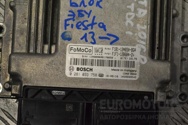 Блок управления двигателем 13- Ford Fiesta 1.5tdci 2008 0281033758 159953 - 2