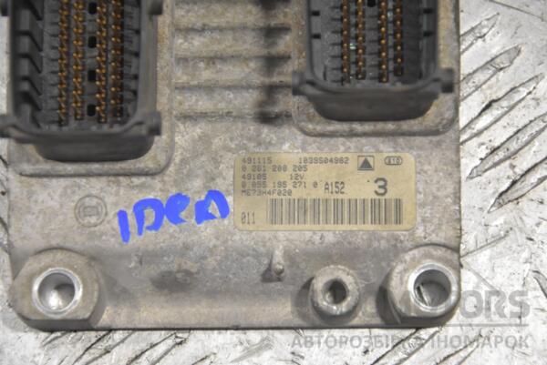 Блок управления двигателем Fiat Idea 1.2 16V 2003-2016 0261208205 180423 - 2