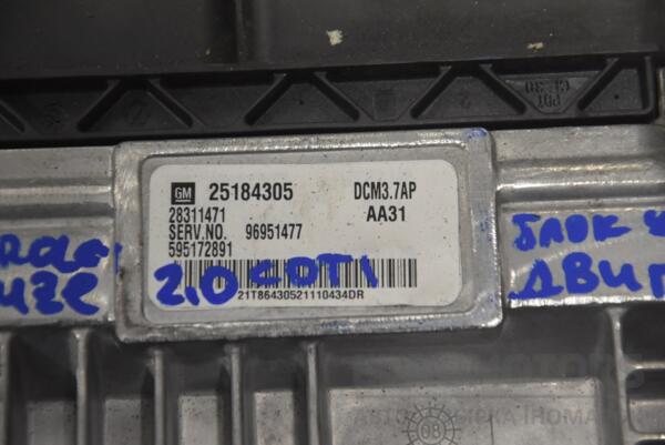 Блок управления двигателем Chevrolet Cruze 2.0cdti 2009-2016 25184305 180777 - 2