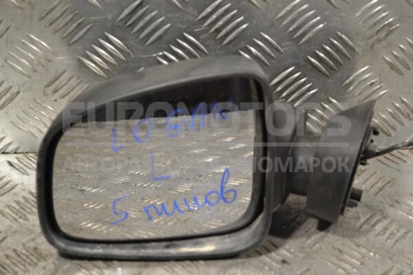 Зеркало левое электр 5 пинов Renault Logan 2005-2014 8200497486 171720  euromotors.com.ua