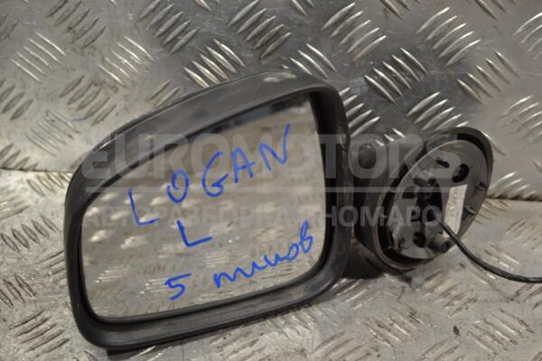 Зеркало левое электр 5 пинов Renault Logan 2005-2014 963023520R 172033 - 1
