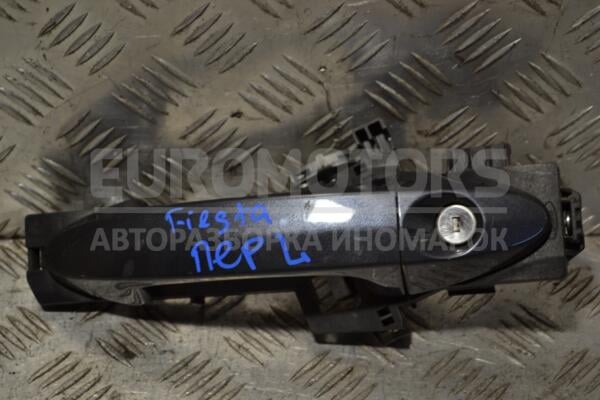 Ручка двері зовнішня передня ліва Ford Fiesta 2008 8A61A224A37AJ 172068 euromotors.com.ua