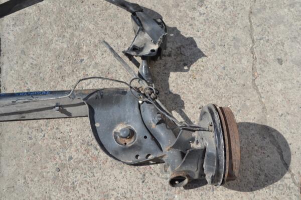Балка задняя в сборе под барабаны с ABS Renault Logan 2005-2014 430004469R 172955 - 3