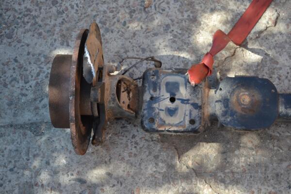 Балка задняя в сборе под диски с ABS Renault Master 2010 555112522R 172959 - 2