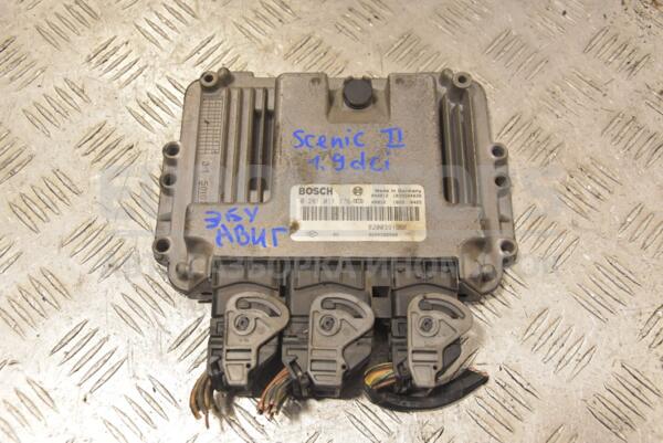 Блок управления двигателем Renault Scenic 1.9dCi (II) 2003-2009 0281011776 173464