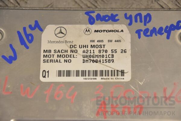 Блок управління телефоном Mercedes M-Class (W164) 2005-2011 A2118705526 183515 - 2