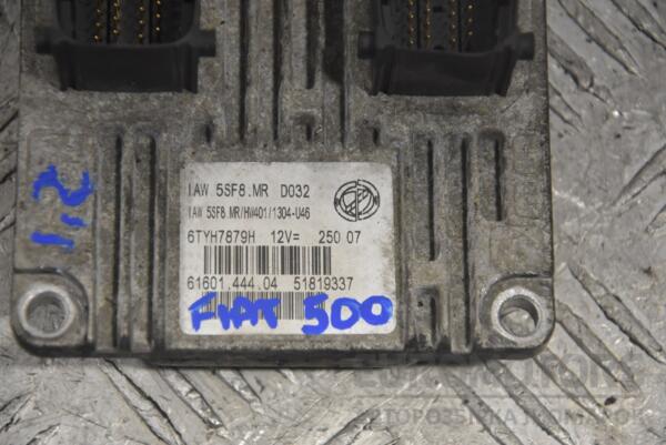Блок управления двигателем Fiat 500 1.2 8V 2007 51819337 184130 - 2