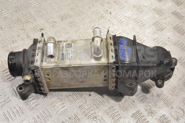 Радиатор интеркулера Skoda Fabia 1.4tdi 2014 04B145749K 185415  euromotors.com.ua