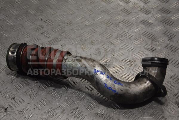Патрубок интеркулера метал BMW X5 3.0tdi (E70) 2007-2013 780195701 185944  euromotors.com.ua