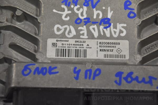 Блок управления двигателем Renault Sandero 1.4 8V 2007-2013 S110140025A 186208 - 2