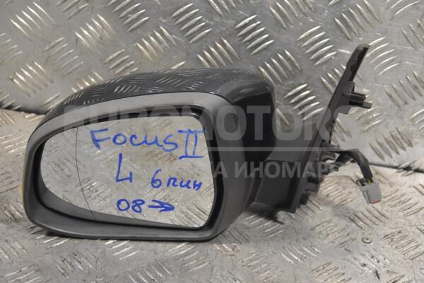 Зеркало левое электр 6 пинов 08- Ford Focus (II) 2004-2011 186556 - 1