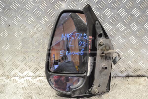 Зеркало левое электр 5 пинов 03- Opel Movano 1998-2010 177697 - 1