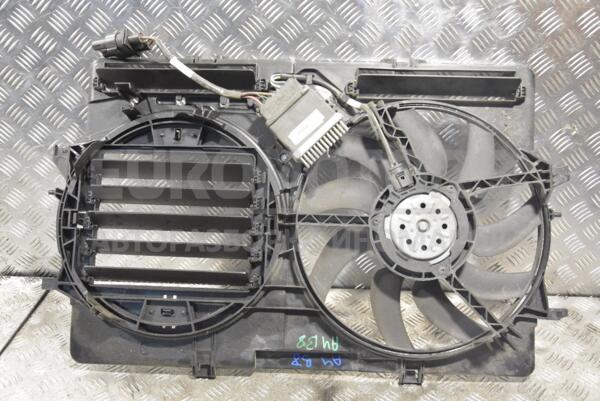 Вентилятор радиатора 9 лопастей в сборе с диффузором Audi A4 (B8) 2007-2015 8K0121003Q 188835  euromotors.com.ua