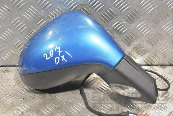 Дзеркало праве електр 2 фішки 5 + 4піна Peugeot 207 2006-2013 96806501xt 188858 - 2