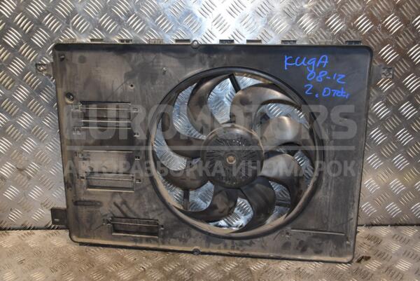 Вентилятор радиатора комплект 8 лопастей с диффузором Ford Kuga 2.0tdci 2008-2012 6G918C607PE 189038  euromotors.com.ua