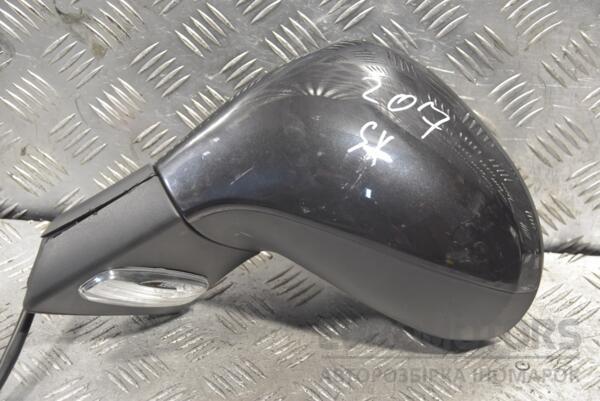 Зеркало левое электр 2 фишки 5+2пина Peugeot 207 2006-2013 96806498XT 189411 - 2