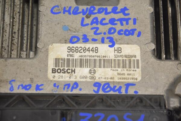 Блок керування двигуном Chevrolet Lacetti 2.0cdti 2003-2013 96820448 189694 - 2