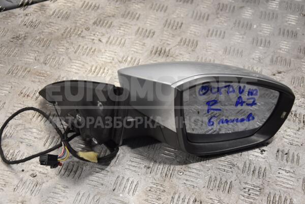 Дзеркало праве електр 6 пинов Skoda Octavia (A7) 2013  201060  euromotors.com.ua