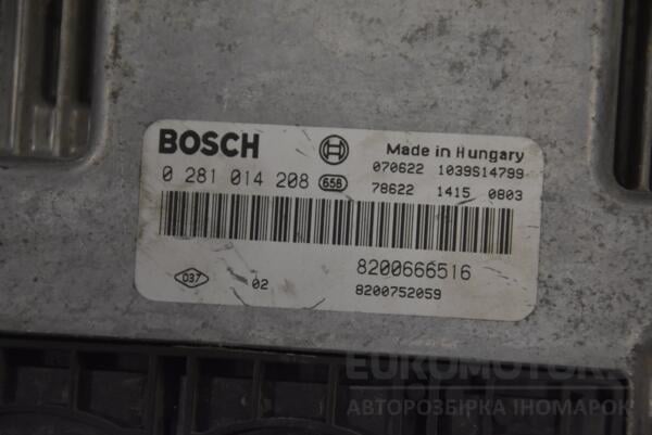 Блок управління двигуном комплект Renault Trafic 2.0dCi 2001-2014 0281014208 201485 - 2