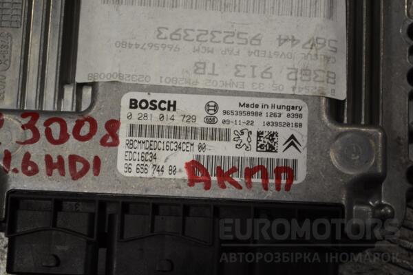 Блок керування двигуном Peugeot 3008 1.6hdi 2009-2016 0281014729 179068 - 2