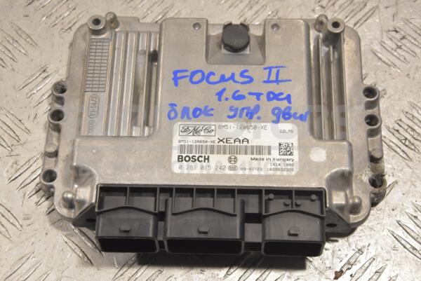 Блок управления двигателем Ford Focus 1.6tdci (II) 2004-2011 8M5112A650XE 203007