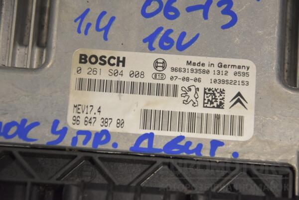 Блок керування двигуном Peugeot 207 1.4 16V 2006-2013 0261S04008 203085 - 2