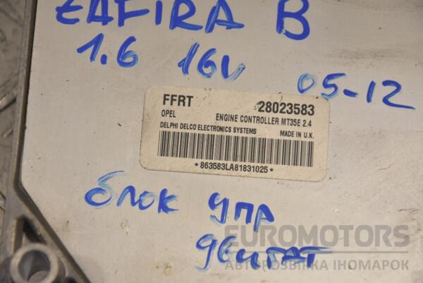 Блок управления двигателем Opel Zafira 1.6 16V (B) 2005-2011 28023583 203287 - 2