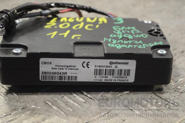 Блок управления аудио мультиадаптером Renault Laguna (III) 2007-2015 280246043R 190090 - 2