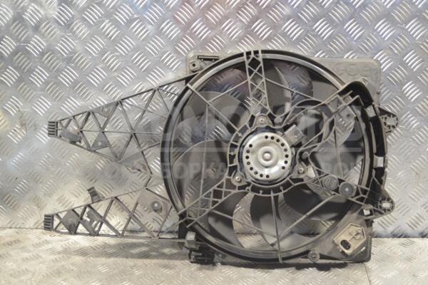 Вентилятор радиатора 8 лопастей в сборе c диффузором Fiat Doblo 1.6MJet 2010 518207190 190179  euromotors.com.ua