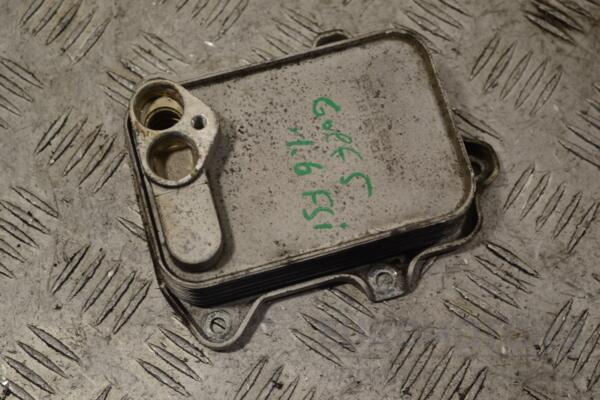 Теплообменник (Радиатор масляный) VW Golf 1.6 16V FSI (V) 2003-2008 03C117021E 190307 - 2