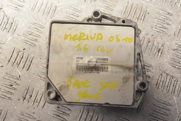 Блок управления двигателем Opel Meriva 1.6 16V 2003-2010 12249823 205470 - 1