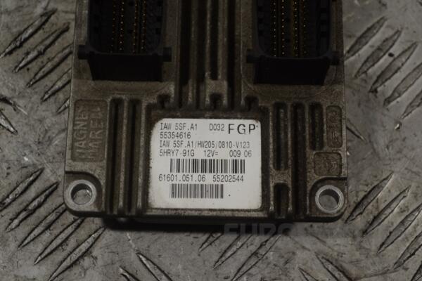 Блок управления двигателем Fiat Stilo 1.6 16V 2001-2007 55202544 191366 - 2