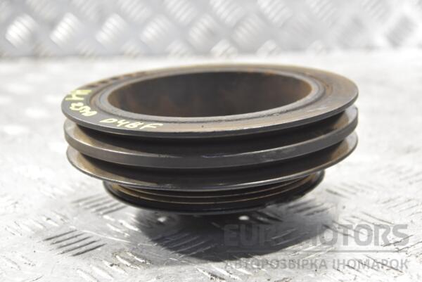 Шкив коленвала демпферный 4 ручейка + 2 клин Hyundai H1 2.5td 1997-2007 206951 - 2