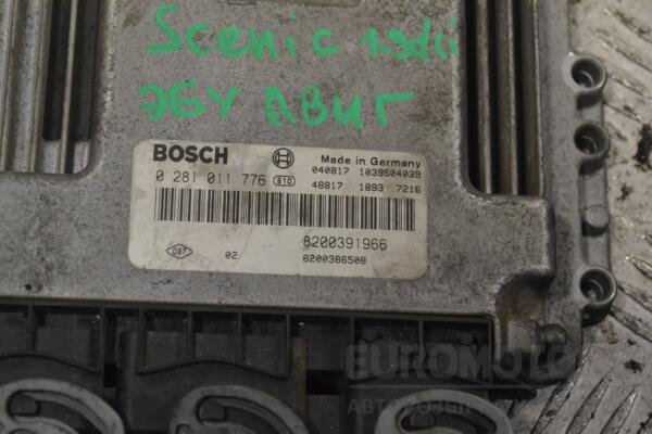 Блок управления двигателем Renault Scenic 1.9dCi (II) 2003-2009 0281011776 193078 - 2