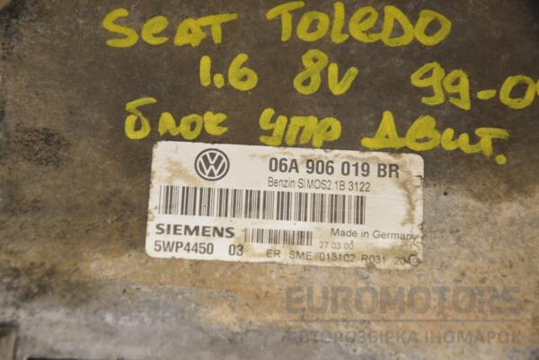 Блок управления двигателем Seat Toledo 1.6 8V 1999-2006 06A906019BR 207076 - 2