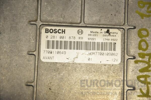 Блок управления двигателем Renault Kangoo 1.9dTi 1998-2008 0281001878 207549 - 2