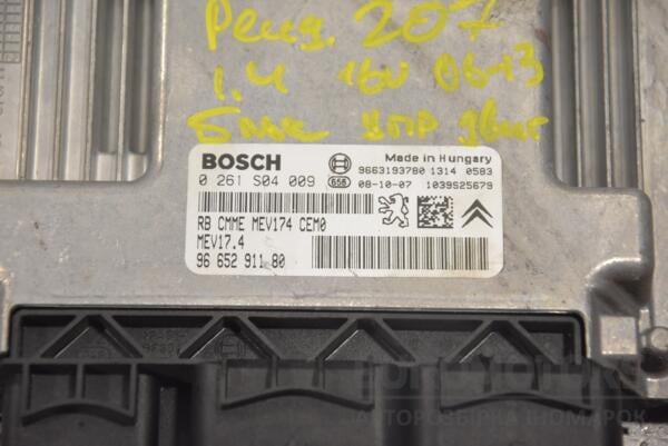 Блок керування двигуном Peugeot 207 1.4 16V 2006-2013 0261S04009 207695 - 2