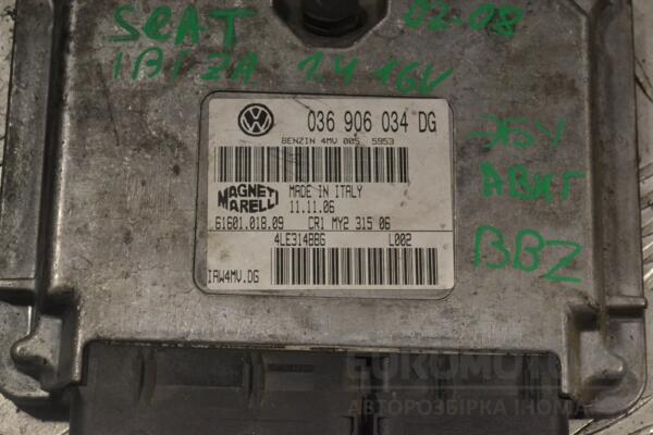 Блок управления двигателем Seat Ibiza 1.4 16V 2002-2008 036906034DG 194085 - 2