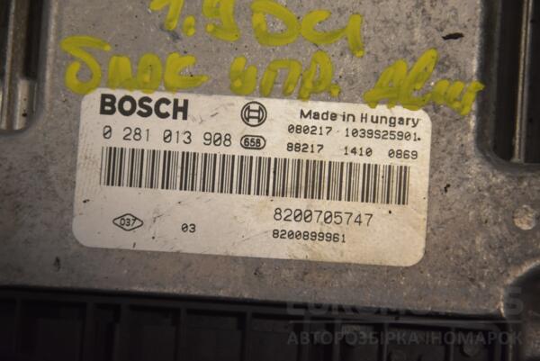 Блок управления двигателем Renault Megane 1.9dCi (II) 2003-2009 0281013908 209030 - 2