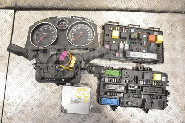 Блок управления двигателем комплект Opel Astra 1.6 16V (H) 2004-2010 28020960 209363 - 1