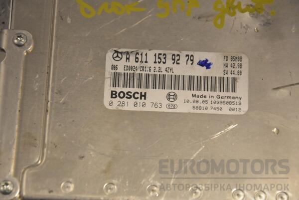 Блок управления двигателем Mercedes E-class 2.2cdi (W210) 1995-2002 A6111539279 209645 - 2