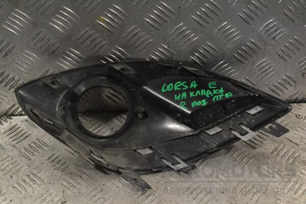Накладка переднього бампера права під ПТФ Opel Corsa (E) 2014 13286026 193403 - 2