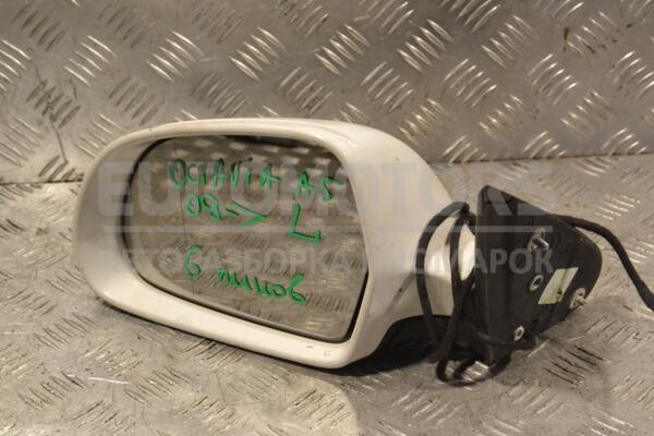 Зеркало левое электр 6 пинов 09- Skoda Octavia (A5) 2004-2013 194696 - 1