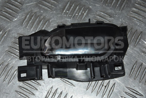 Ручка двері внутрішня ліва хром Peugeot 207 2006-2013 96555518VD 118987  euromotors.com.ua