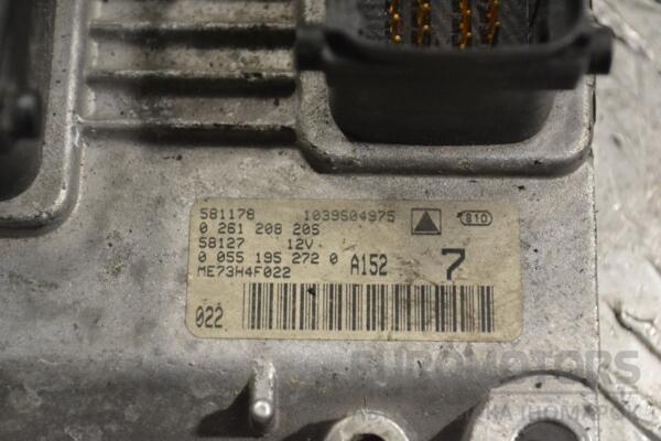 Блок управления двигателем Fiat Doblo 1.4 16V 2010 0261208206 195411 - 2