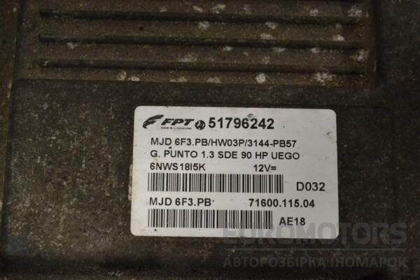 Блок управления двигателем Fiat Grande Punto 1.3MJet 2005 51796242 195771 - 2