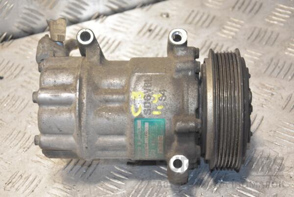 Компрессор кондиционера Citroen C3 1.4 8V 2002-2009 9655191680 222488 - 3