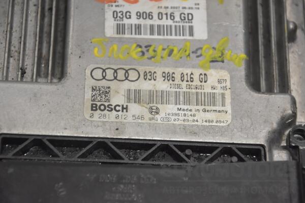 Блок управления двигателем Audi A4 1.9tdi (B7) 2004-2007 03G906016GD 222530 - 2